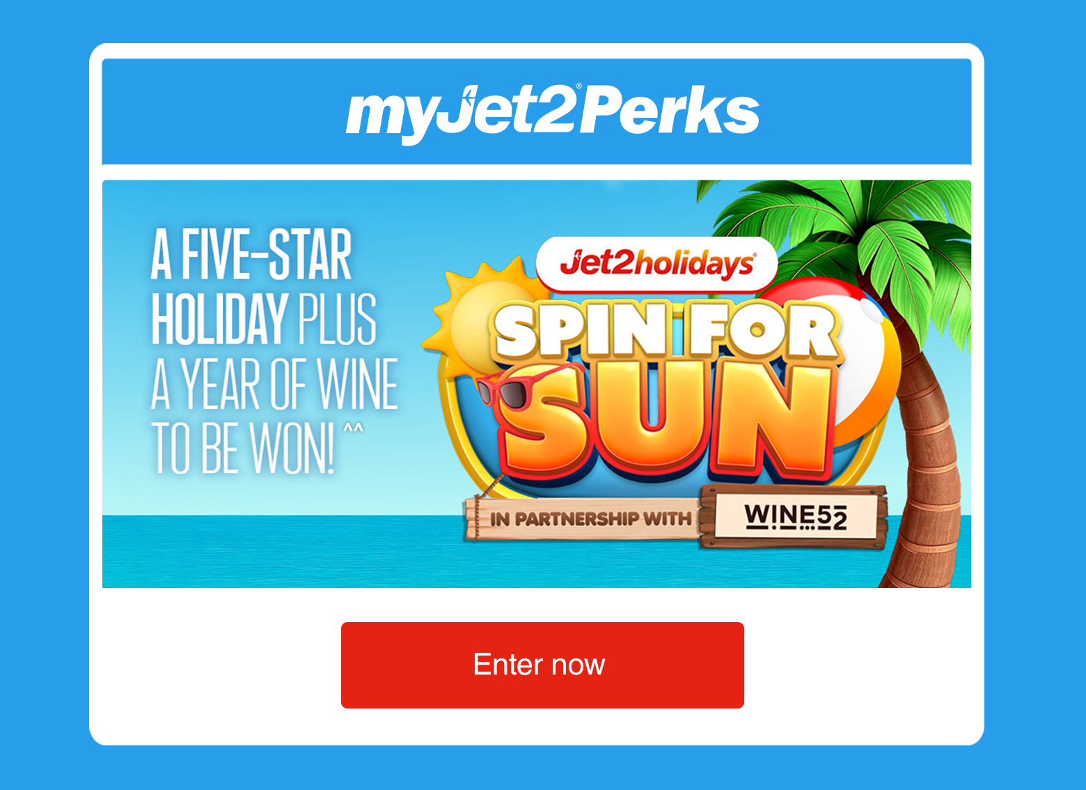 A 5 star holiday plus a year of wine to be won! - Enter now